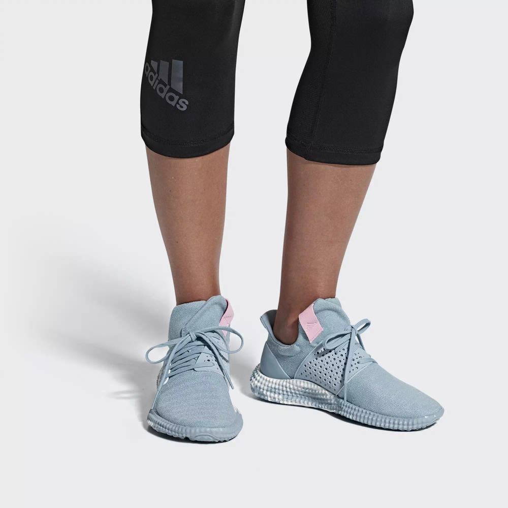 Adidas 24/7 Deportivos Azules Para Mujer (MX-92833)